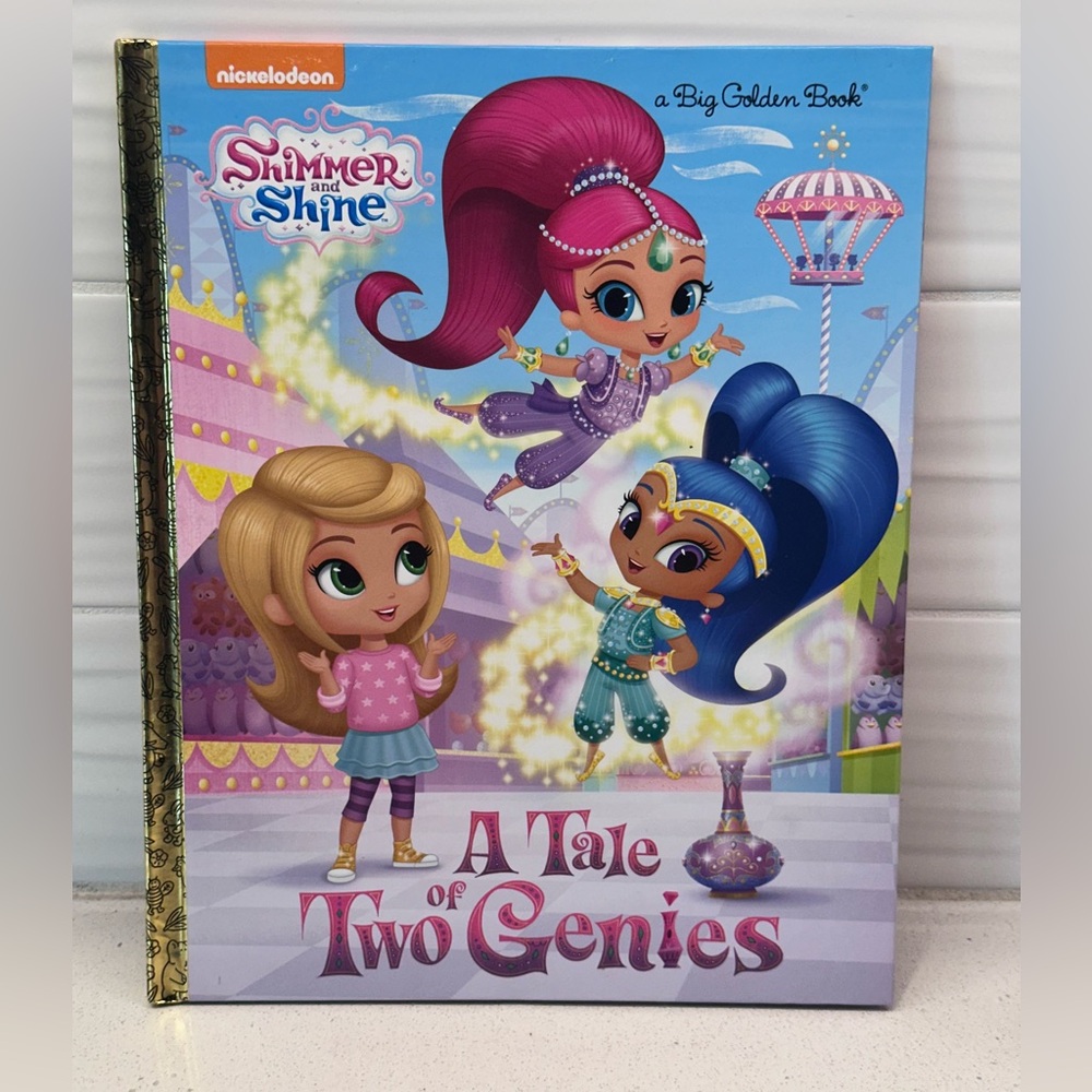 Nickelodeon Shimmer and Shine: A Tale of Two Genies (Big Golden Book Hardcover)